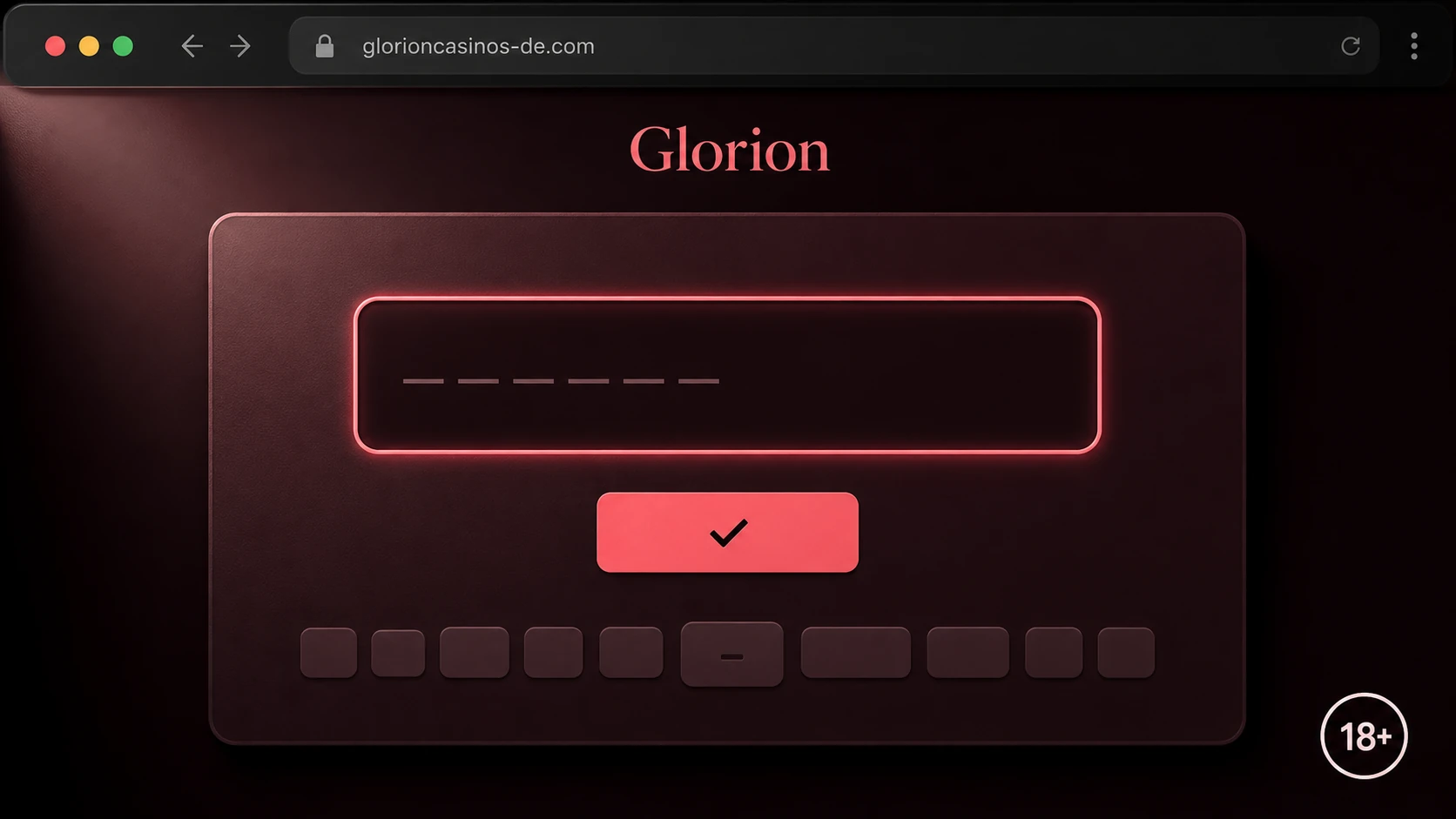 Glorion Casino Bonus Code verwenden